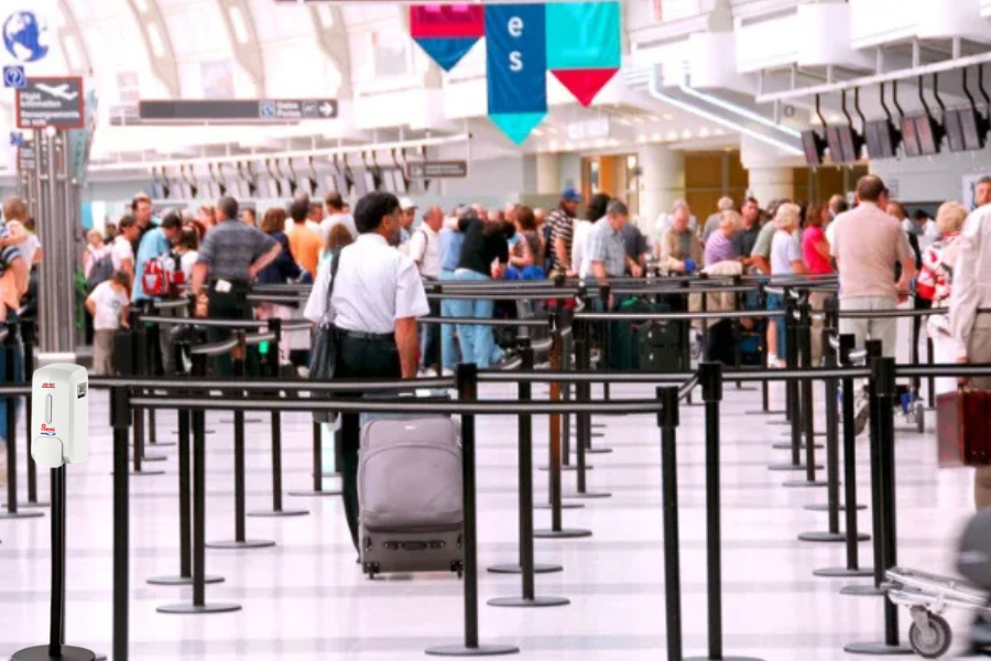Airport lobby