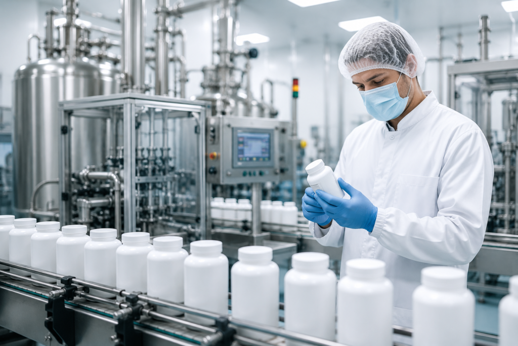 General contracting for nutraceutical manufacturing facility